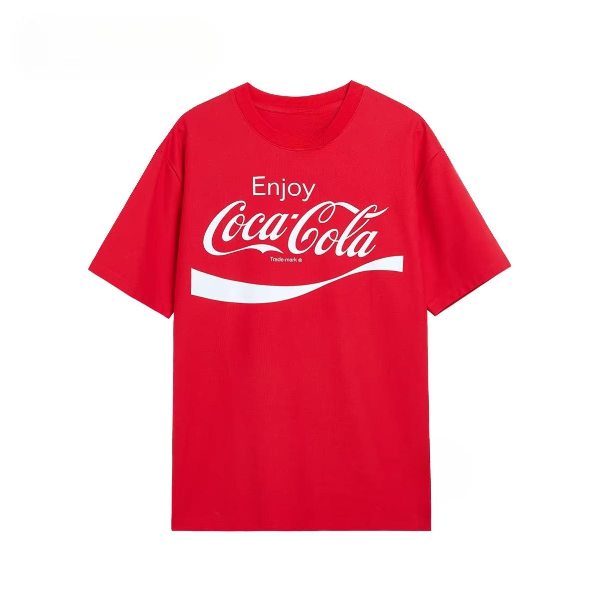 Модный простой красный футболка с логотипом из букв Coca-Cola, унисекс и женская, роскошный повседневный топ, модная уличная одежда 3XL
Модный простой красный футболка с логотипом из букв Coca-Cola, унисекс и женская, роскошный повседневный топ, модная уличная одежда 3XL