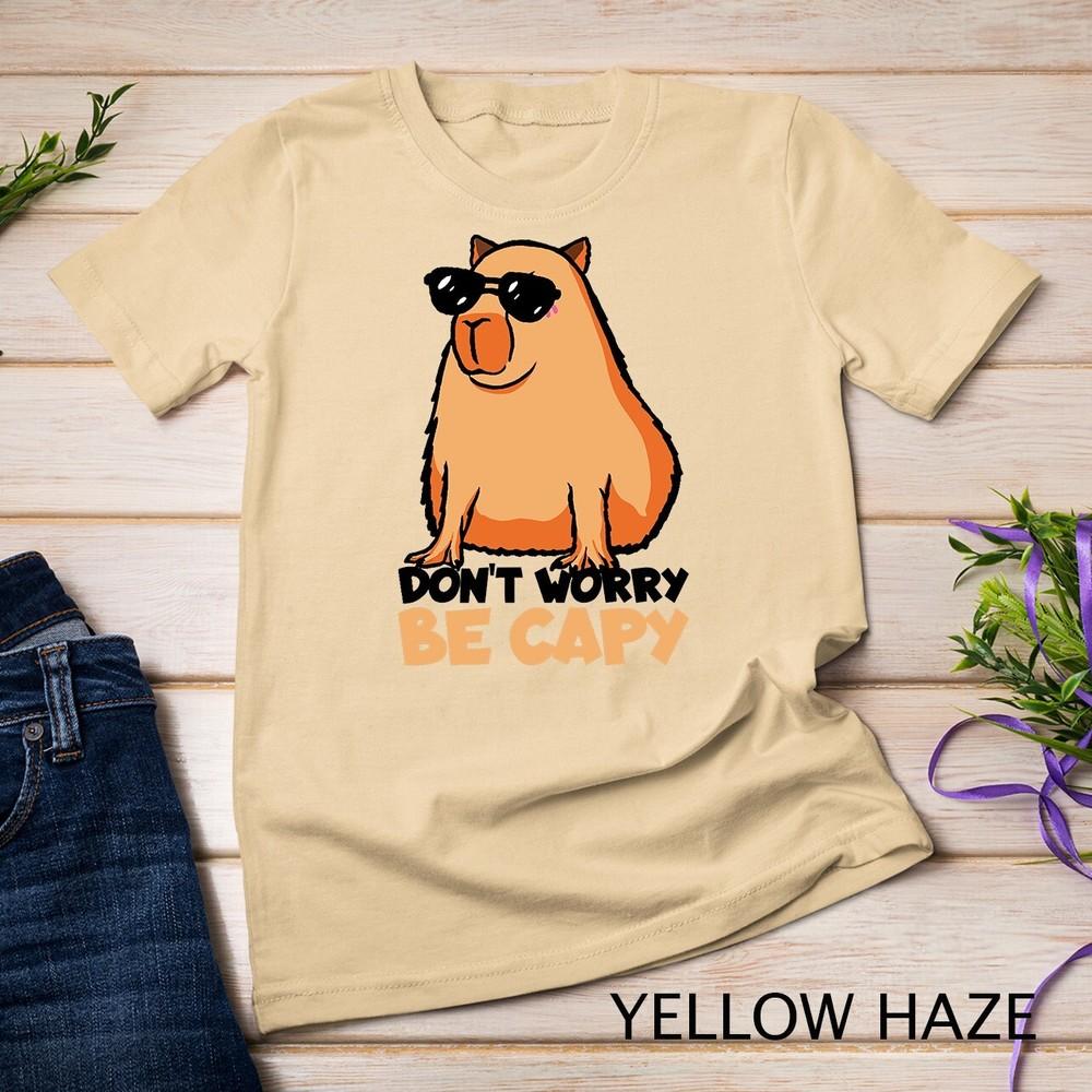 Don t Worry Be Capy Capybara Unisex T-shirt 3XL
Don t Worry Be Capy Capybara Unisex T-shirt 3XL