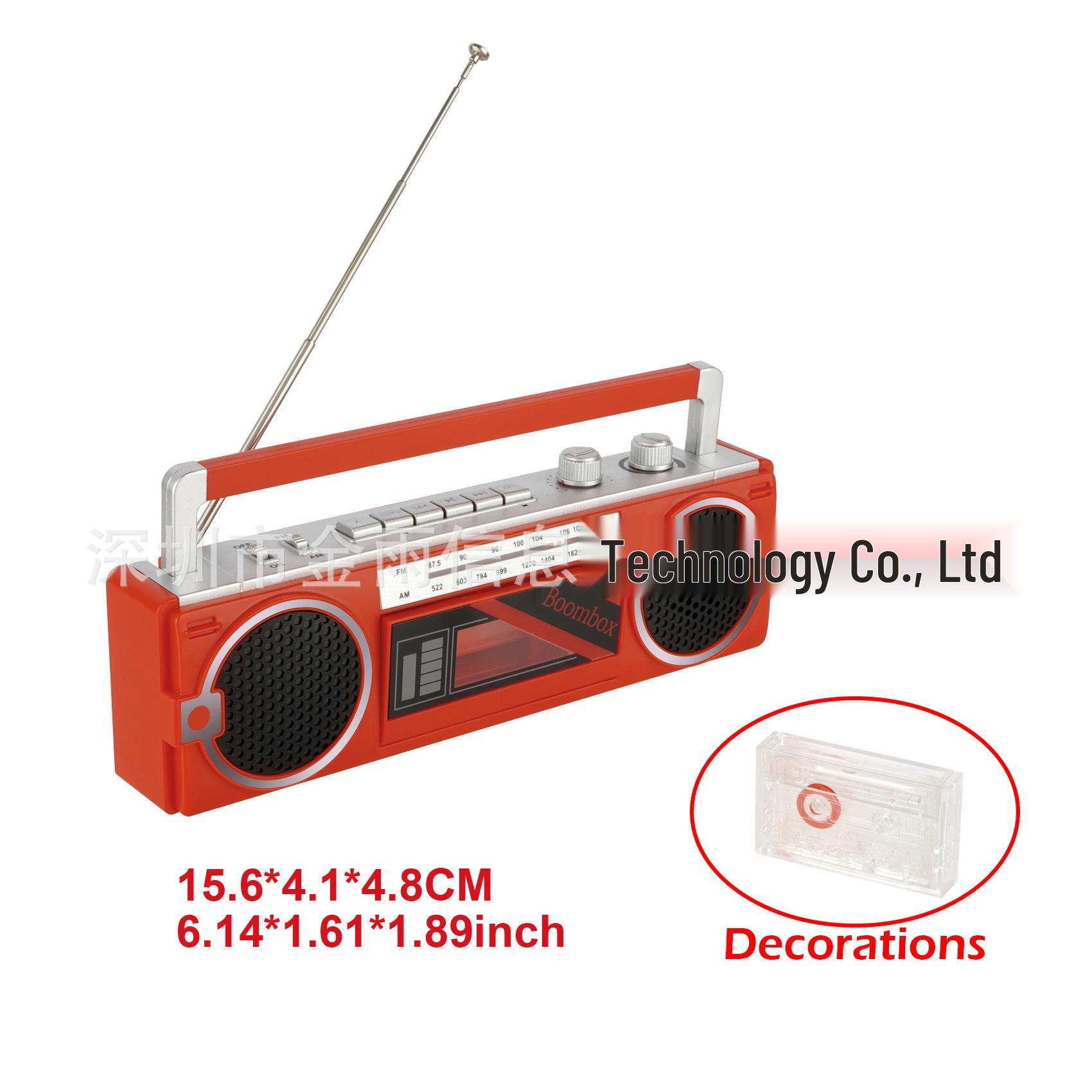 Retro Bluetooth Speaker with TF Card & AM/FM Radio, Manual Antique Recorder червоний
Retro Bluetooth Speaker with TF Card & AM/FM Radio, Manual Antique Recorder червоний