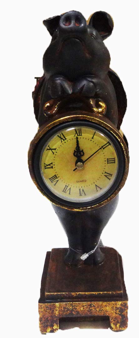 Toyosekiso Table Clock 11092 Brown x x 25cm (Pig) Approx. 7.5 12.5
Toyosekiso Table Clock 11092 Brown x x 25cm (Pig) Approx. 7.5 12.5