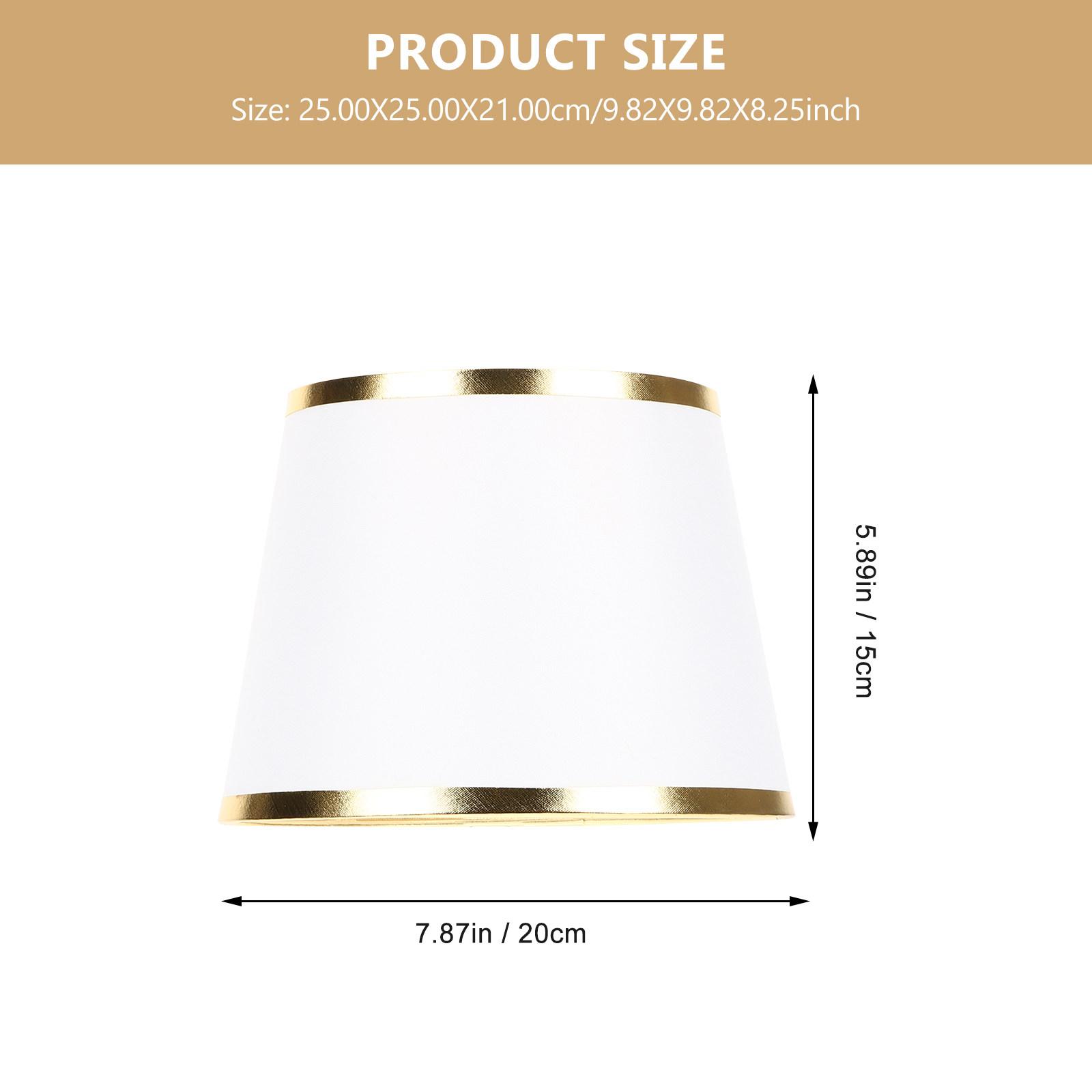 Fabric Lamp Shade Replacement Modern Chic Lampshade for Bedroom Living Room Dining Room Kitchen Office Hotel Restaurant Pendant білий
Fabric Lamp Shade Replacement Modern Chic Lampshade for Bedroom Living Room Dining Room Kitchen Office Hotel Restaurant Pendant білий