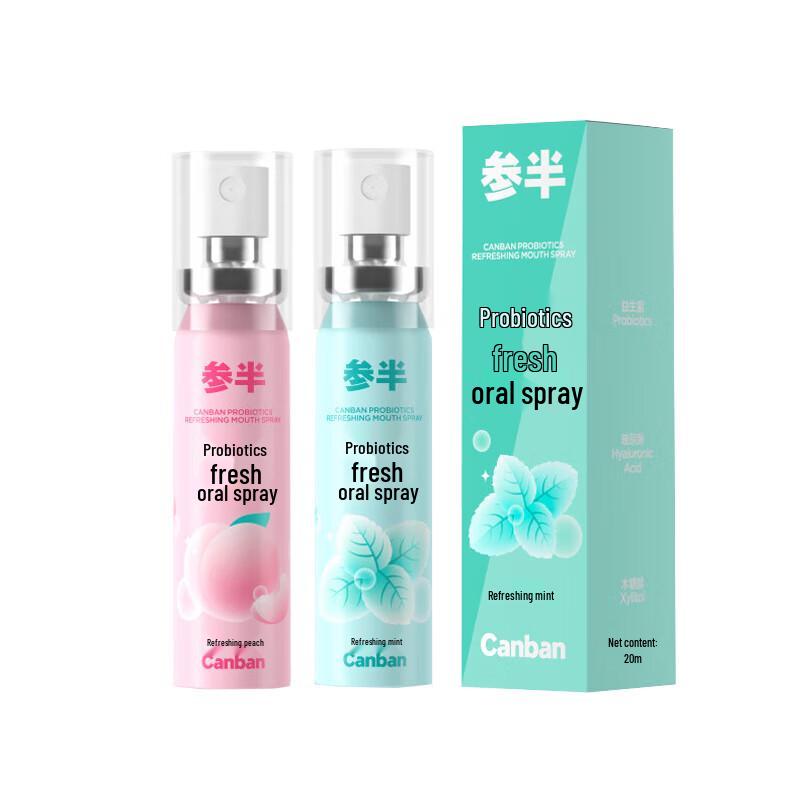 Canban Oral Spray Breath Freshener Kit
Canban Oral Spray Breath Freshener Kit