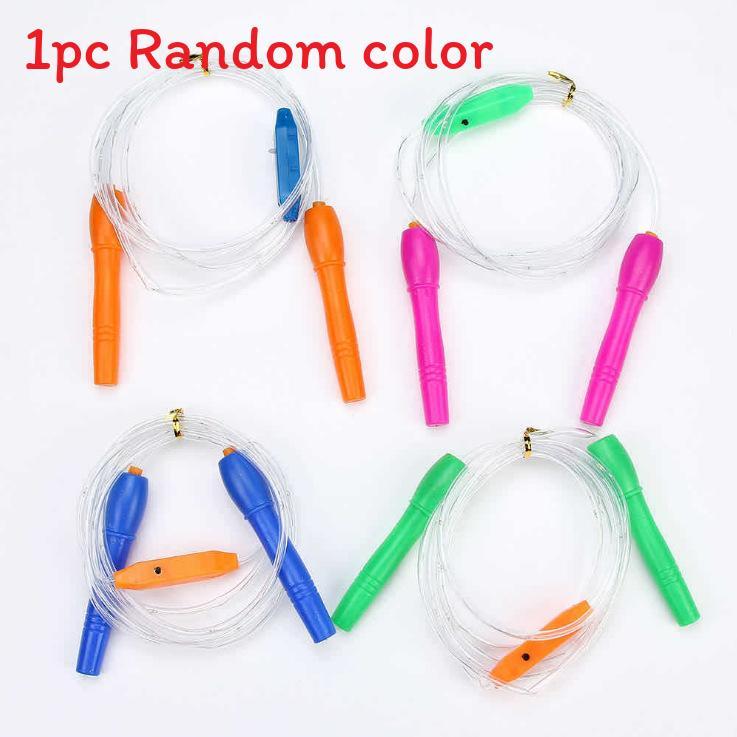 Glowinthedark Jump Rope For Fitness And Weight Loss With Fluorescent Light For Adults And Children
Glowinthedark Jump Rope For Fitness And Weight Loss With Fluorescent Light For Adults And Children