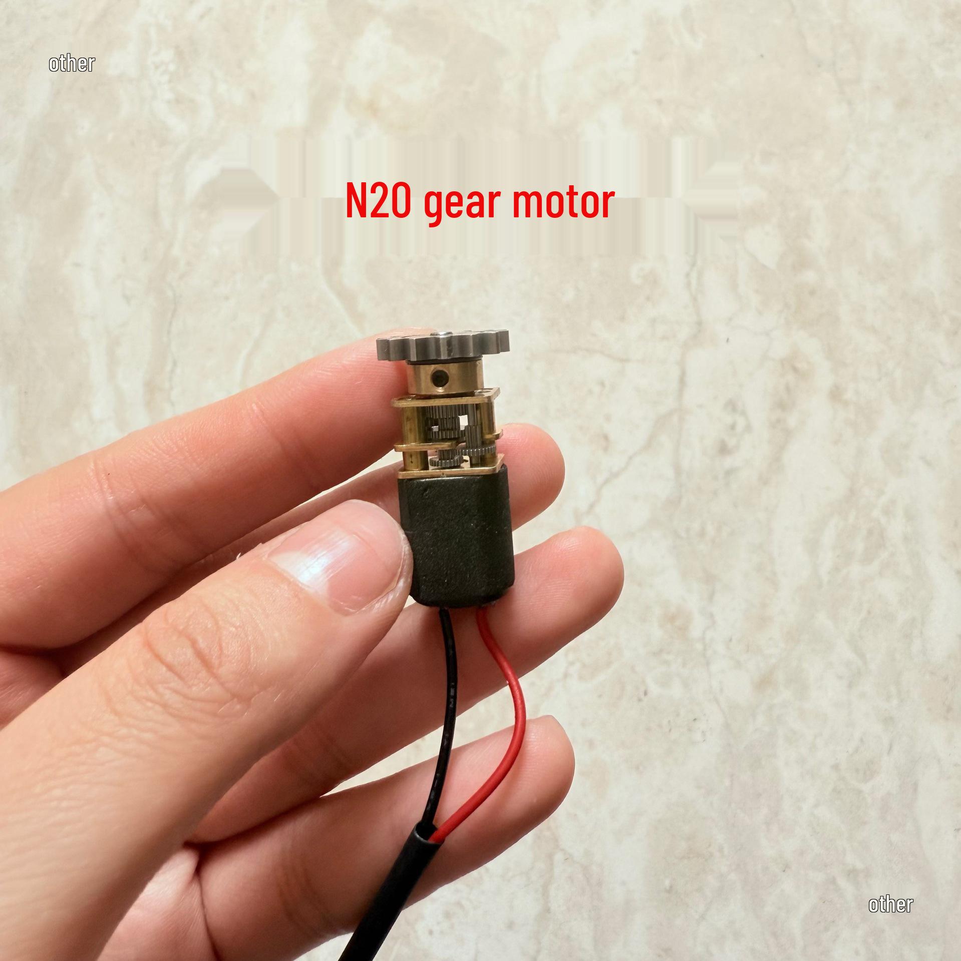 New DC3-6V Gear Motor with Dust Cover for Electronic Lock, All-Metal Gears
New DC3-6V Gear Motor with Dust Cover for Electronic Lock, All-Metal Gears