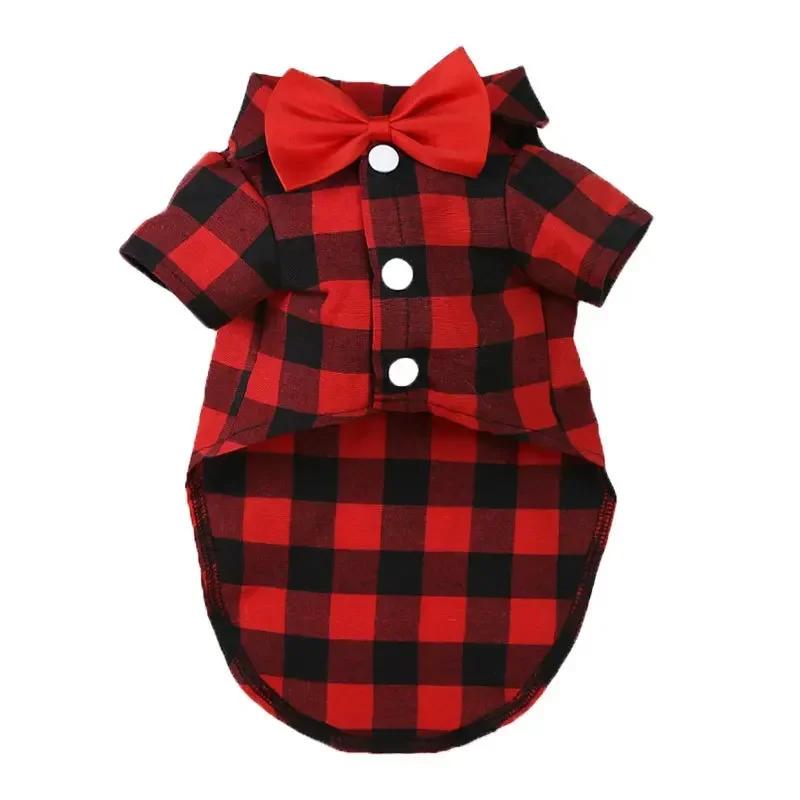 Classical Dog T-Shirts Bowtie Plaid Thin Summer Breathable Dog Clothes for Small Large Dogs Chihuahua Puppy Pet Cat Vest XS 1-2KG червоний
Classical Dog T-Shirts Bowtie Plaid Thin Summer Breathable Dog Clothes for Small Large Dogs Chihuahua Puppy Pet Cat Vest XS 1-2KG червоний