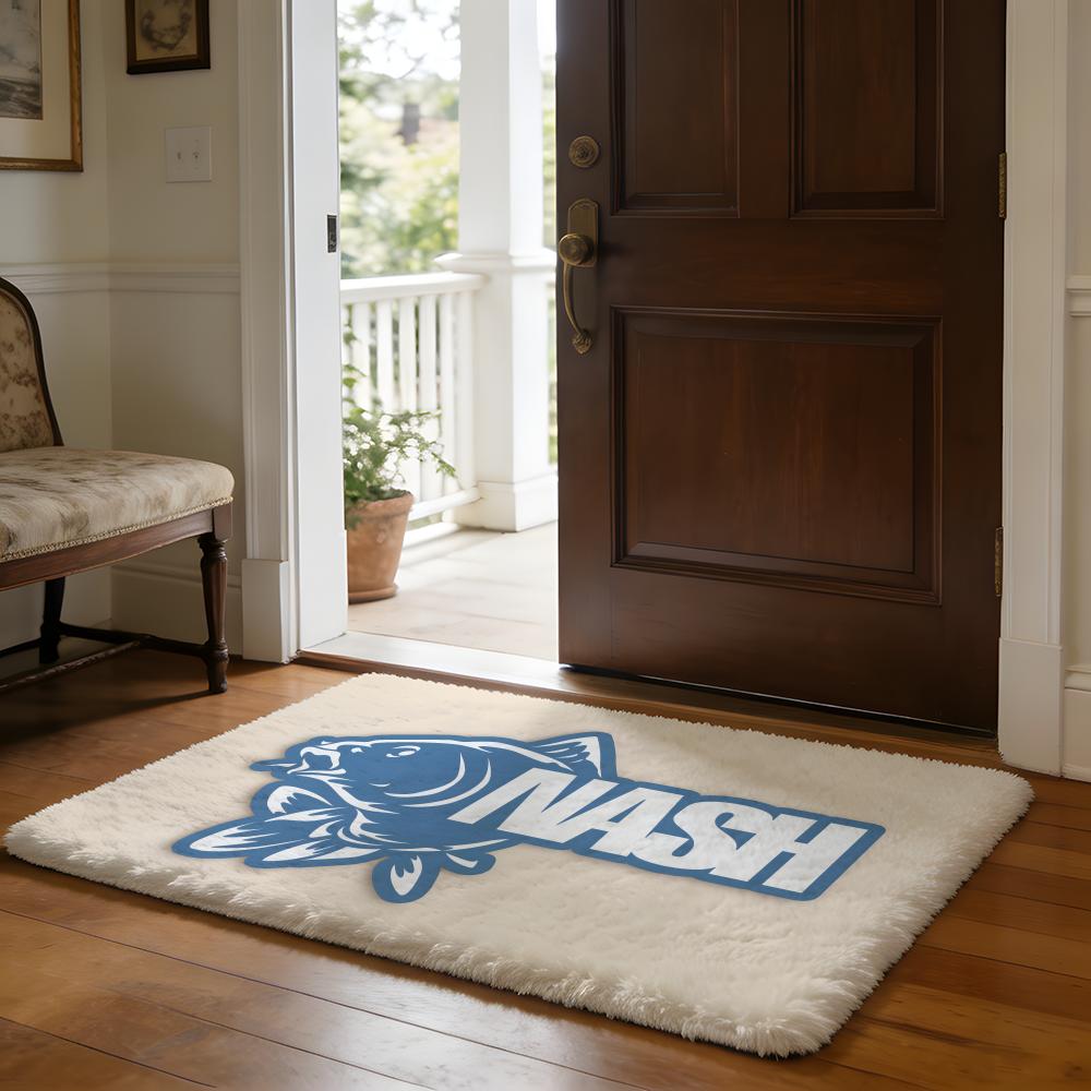 Floor Mat Soft Flannel Rug Non Slip Absorbent Mat for Bathroom Bedroom Home Decor N Nash Fishing logo 50x80cm
Floor Mat Soft Flannel Rug Non Slip Absorbent Mat for Bathroom Bedroom Home Decor N Nash Fishing logo 50x80cm