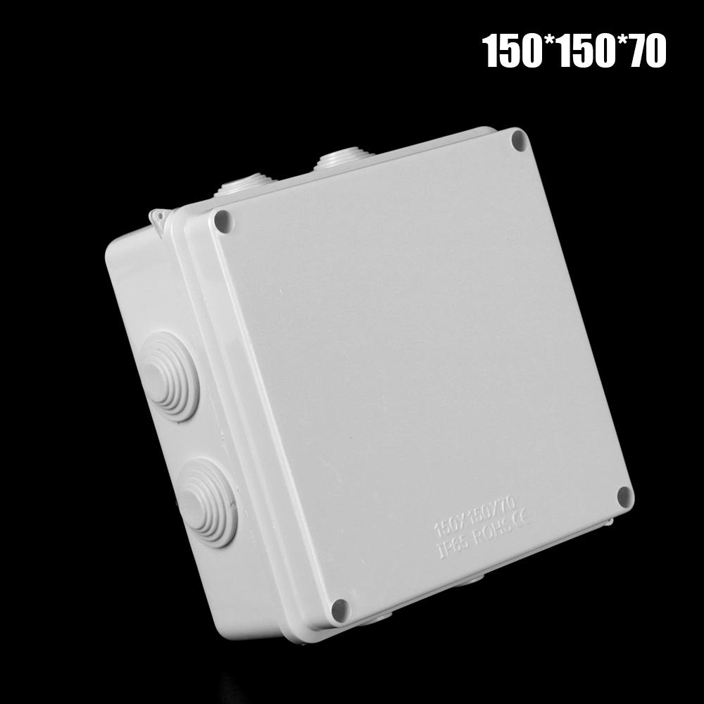Waterproof Power Box IP65 Electric control Box ABS Plastic Wire Shell Connection Cable Branch Junction Box 150*150*70
Waterproof Power Box IP65 Electric control Box ABS Plastic Wire Shell Connection Cable Branch Junction Box 150*150*70