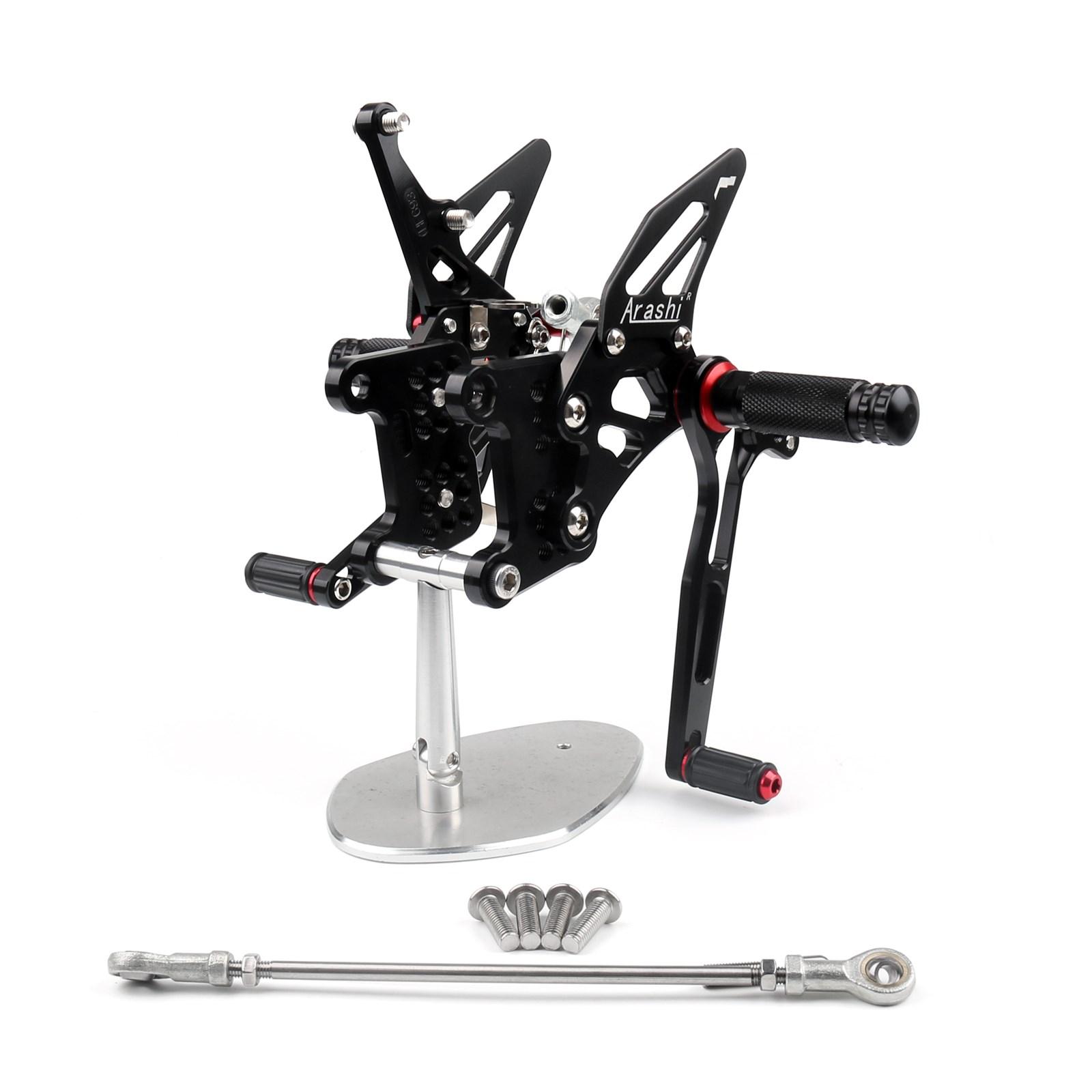 Adjustable CNC Rider Rear Set Rearsets Footrest Foot Rest Pegs Fit for Triumph Speed Triple 1050 чёрный
Adjustable CNC Rider Rear Set Rearsets Footrest Foot Rest Pegs Fit for Triumph Speed Triple 1050 чёрный