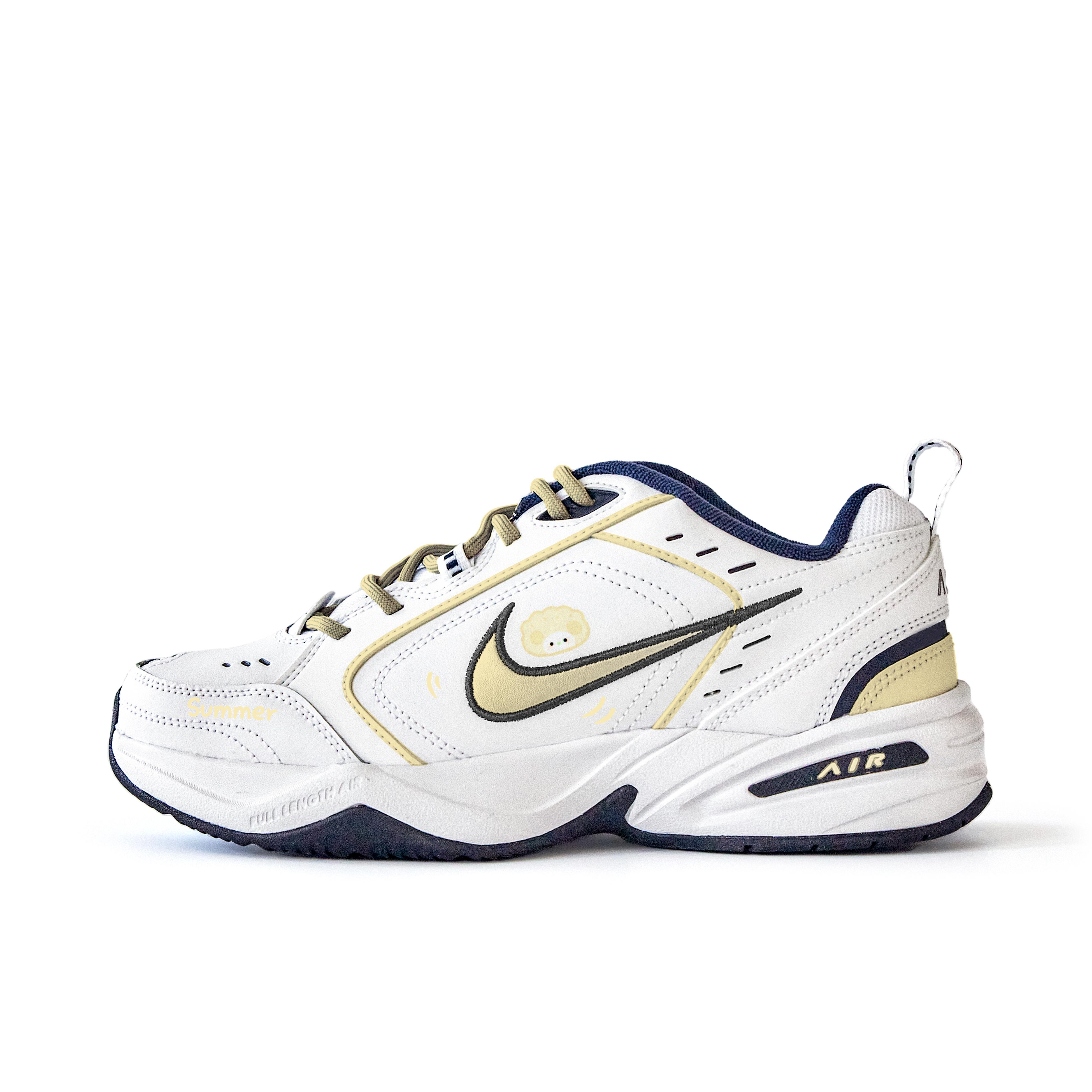 Nike Air Monarch 4 Slip Resistant Abrasion Resistant Low top Chunky Sneakers Unisex White 415445-102 (Team746-) 44.5
Nike Air Monarch 4 Slip Resistant Abrasion Resistant Low top Chunky Sneakers Unisex White 415445-102 (Team746-) 44.5