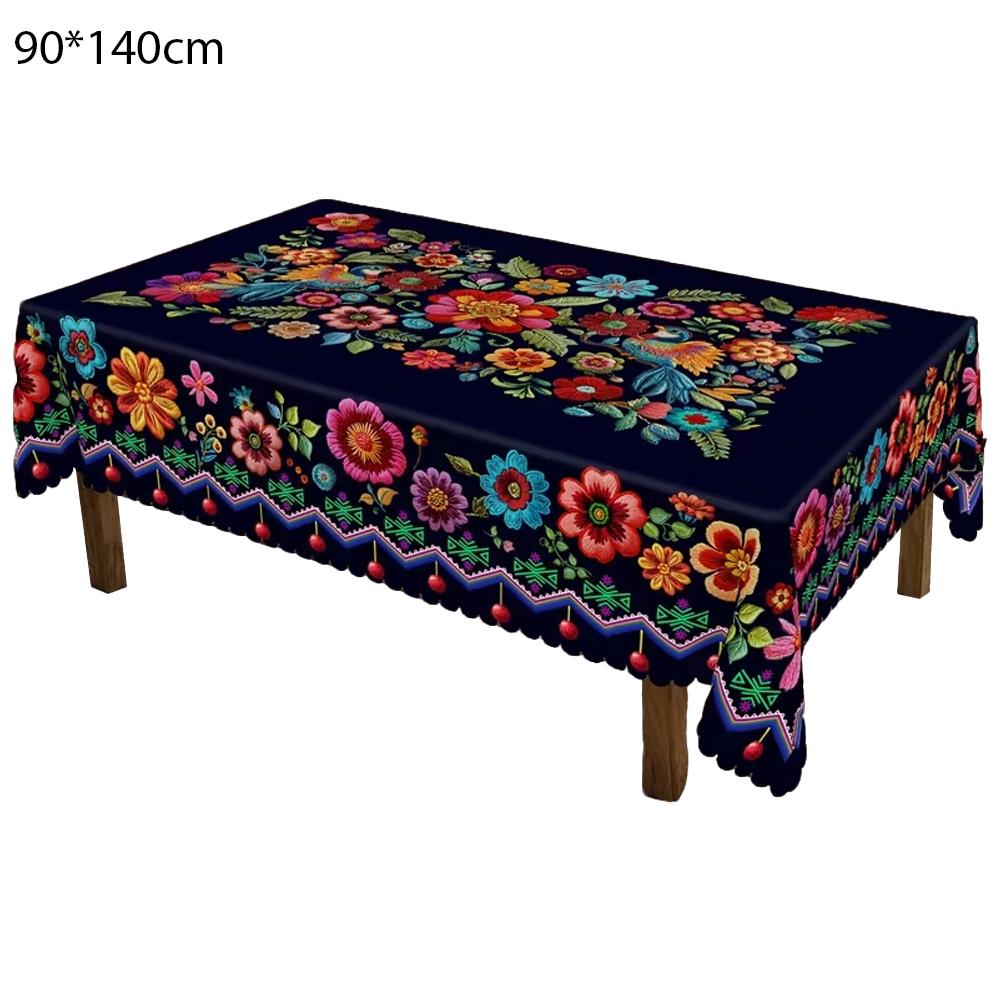 1Pcs Mexican Folk Art Floral Tablecloth Mexican Ethnic Style Rectangular Tablecloth Party Table Decoration For Indoor And Outdoo
1Pcs Mexican Folk Art Floral Tablecloth Mexican Ethnic Style Rectangular Tablecloth Party Table Decoration For Indoor And Outdoo
