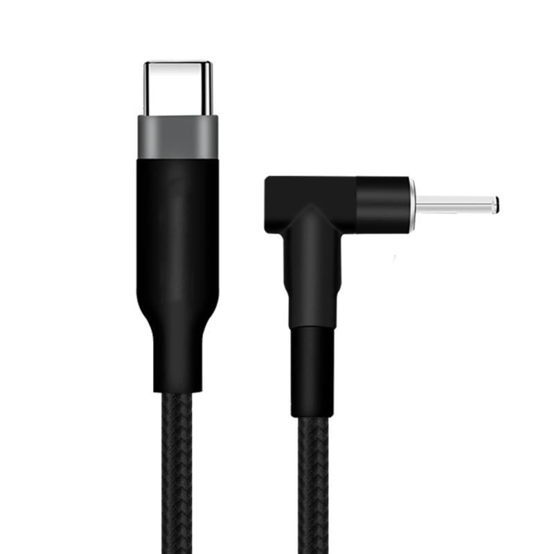 USB C to DC3.0x1.1mm Connection Cable 100W Power Cord Highly Quality Braided Wire for Notebook Charging Adapter
USB C to DC3.0x1.1mm Connection Cable 100W Power Cord Highly Quality Braided Wire for Notebook Charging Adapter