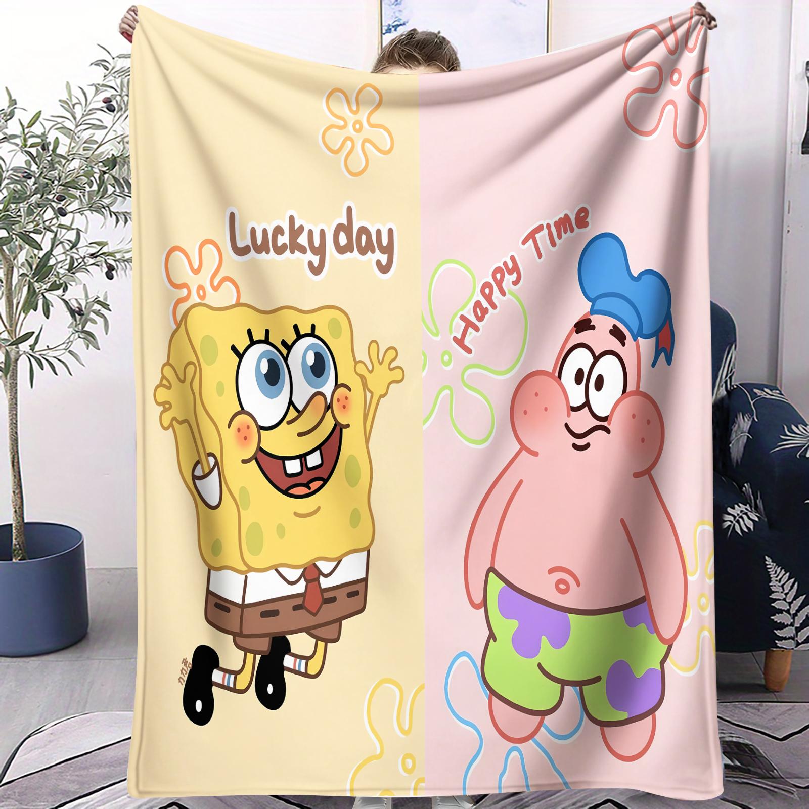 SpongeBobPatrick Boba Tea Duo Fleece Blanket Cute Cartoon Super Warm Quality for Travel Office Home Couch Fans MustHave Gift 70x100cm
SpongeBobPatrick Boba Tea Duo Fleece Blanket Cute Cartoon Super Warm Quality for Travel Office Home Couch Fans MustHave Gift 70x100cm