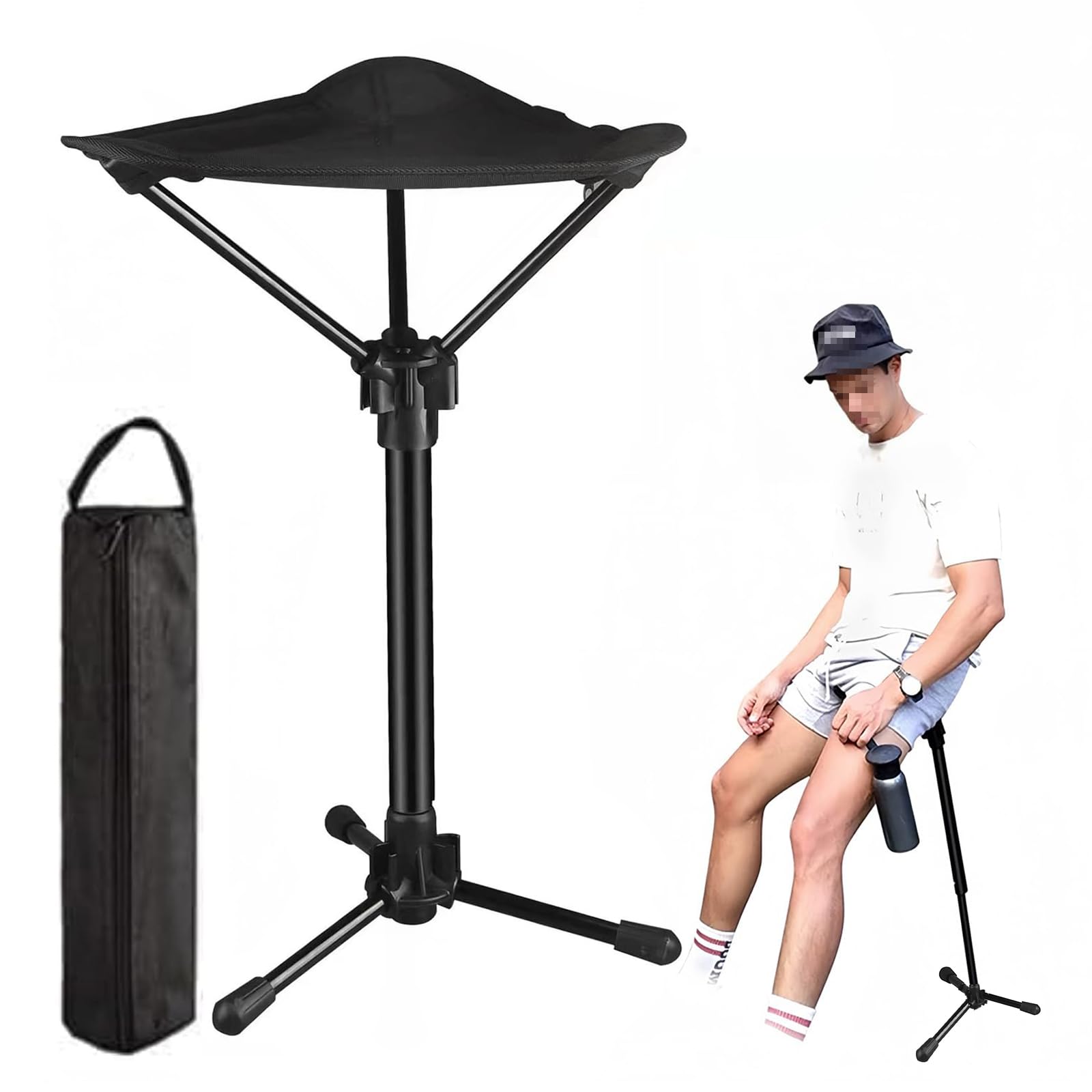 GrnArt Mobile Folding Outdoor Ultra Camping Telescopic Outdoor Height with Storage Easy to Ideal for Cherry Blossom 3 120kg Weight Capacity Chair, чорний
GrnArt Mobile Folding Outdoor Ultra Camping Telescopic Outdoor Height with Storage Easy to Ideal for Cherry Blossom 3 120kg Weight Capacity Chair, чорний