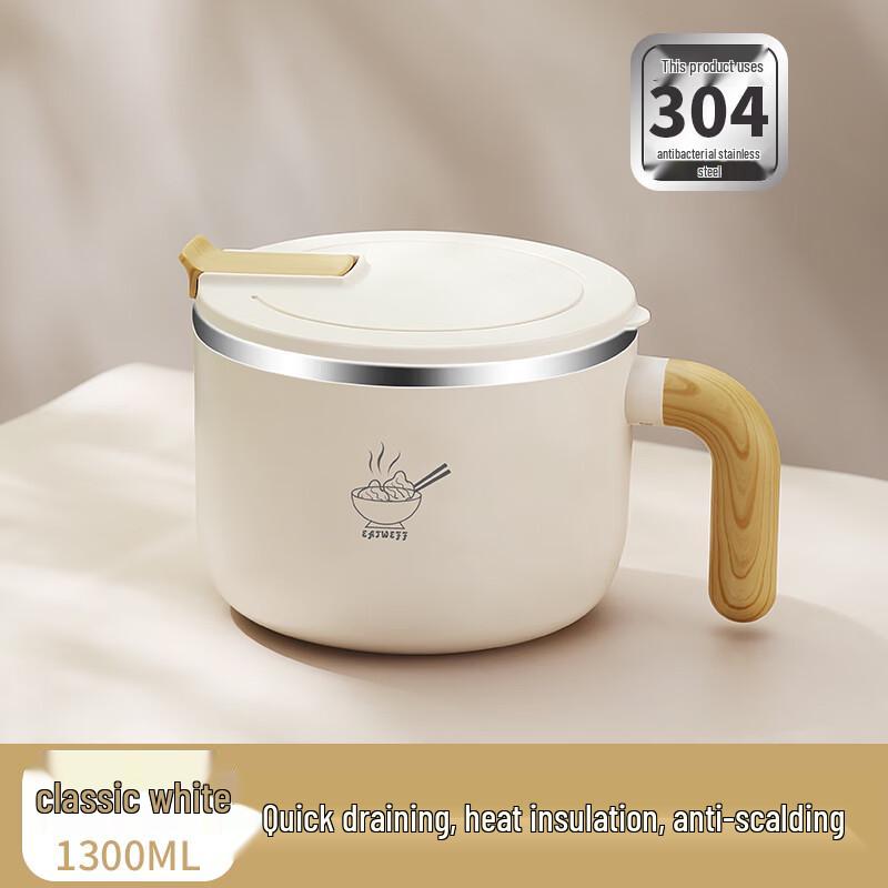 Stainless Steel Instant Noodle Bowl with Lid
Stainless Steel Instant Noodle Bowl with Lid