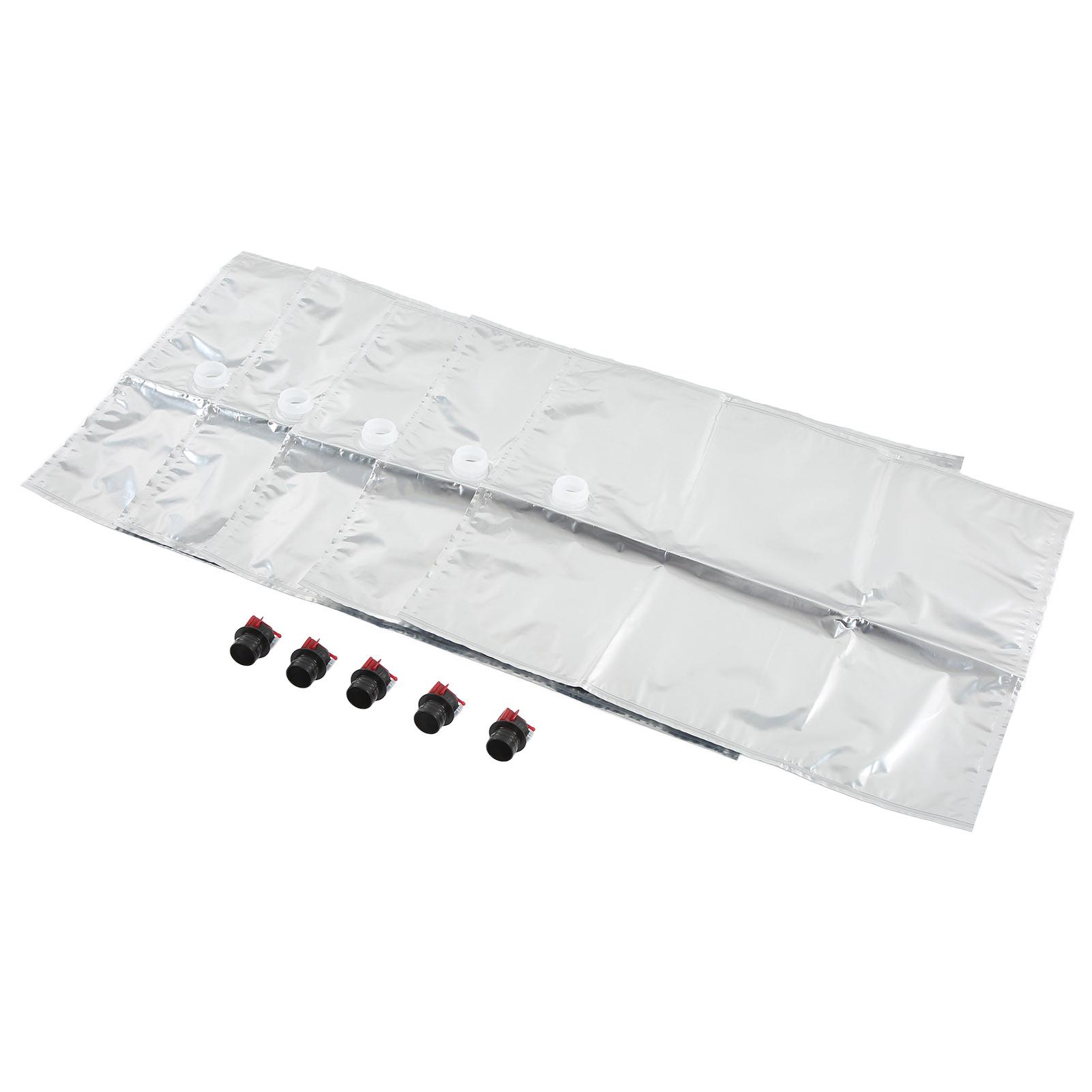 5 шт. пакеты для напитков, жидкие водонепроницаемые пакеты для хранения жидкости BIB, алюминизированные 20 л с клапаном-бабочкой
5 шт. пакеты для напитков, жидкие водонепроницаемые пакеты для хранения жидкости BIB, алюминизированные 20 л с клапаном-бабочкой