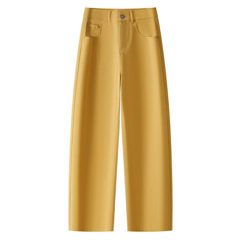 Women s Yellow High-Waist Loose Fit Slimming Straight-Leg Banana Pants - Spring 2025 M
Women s Yellow High-Waist Loose Fit Slimming Straight-Leg Banana Pants - Spring 2025 M