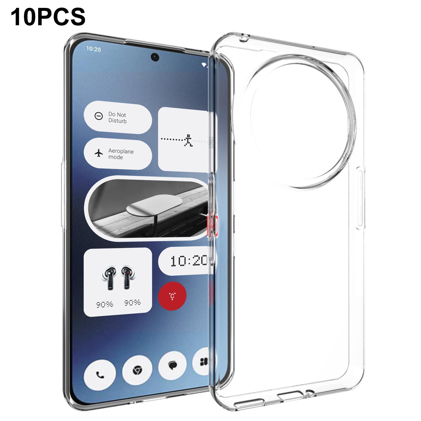 10 шт./уп. Для Nothing Phone (3а) Прозорий захисний чохол для телефону з ТПУ без водяних знаків Type A
10 шт./уп. Для Nothing Phone (3а) Прозорий захисний чохол для телефону з ТПУ без водяних знаків Type A