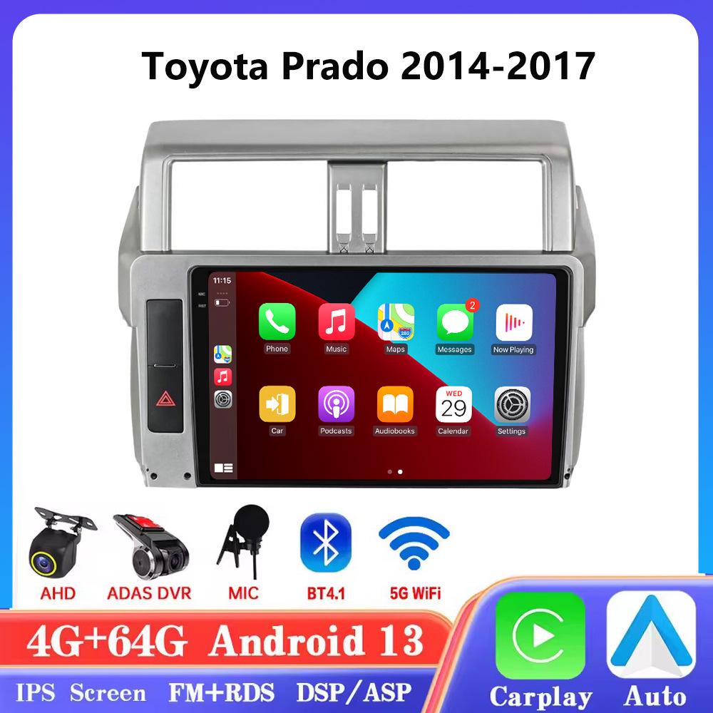 Toyota Prado 14-17 Android Large Screen Navigation with Bluetooth & Wireless CarPlay WIFI IPS 2GB+32GB+CarPlay
Toyota Prado 14-17 Android Large Screen Navigation with Bluetooth & Wireless CarPlay WIFI IPS 2GB+32GB+CarPlay