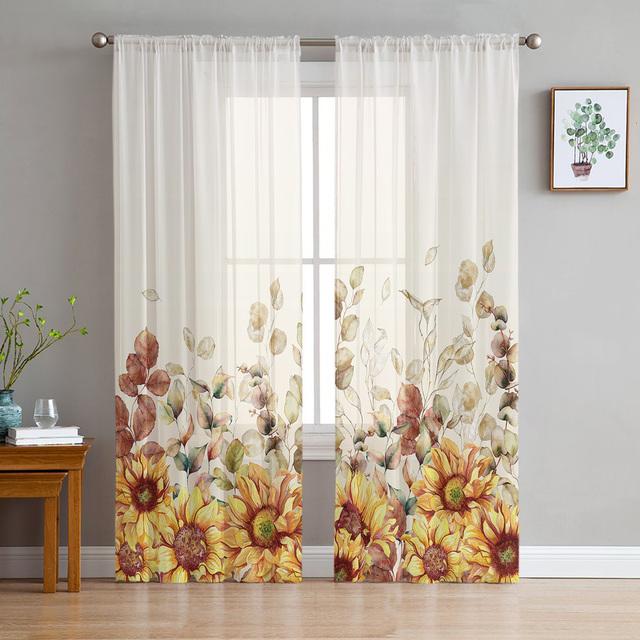 Деревянные доски с подсолнухами, прозрачные занавески для гостиной, вуаль для оконных жалюзи, тюль для спальни, драпировка для кухни, шторы для зала Cortinas 1 PCS W100XH250cm
Деревянные доски с подсолнухами, прозрачные занавески для гостиной, вуаль для оконных жалюзи, тюль для спальни, драпировка для кухни, шторы для зала Cortinas 1 PCS W100XH250cm