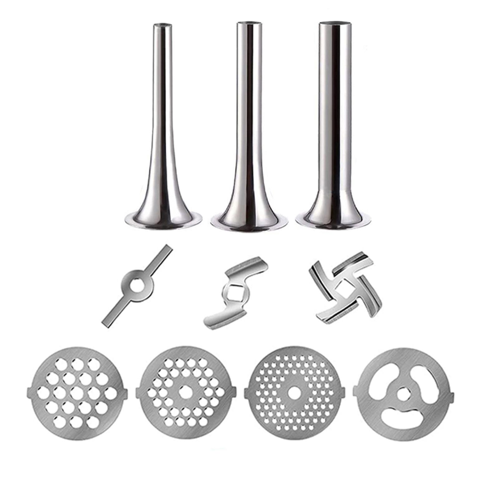 Універсальна м ясорубка з нержавіючої сталі, набивні трубки, насадка з подрібнювальним ножем для шнекової соковижималки, домашні ковбаси, фарш
Універсальна м ясорубка з нержавіючої сталі, набивні трубки, насадка з подрібнювальним ножем для шнекової соковижималки, домашні ковбаси, фарш