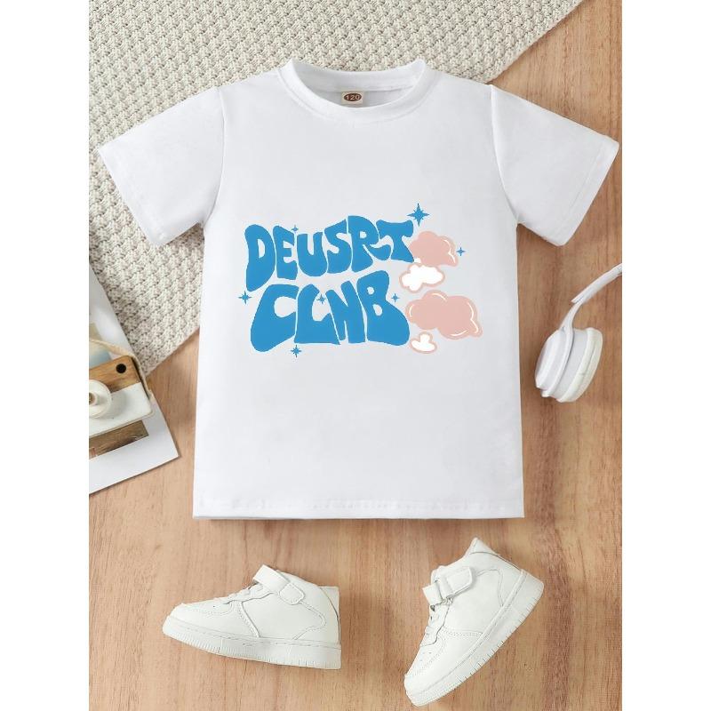European sizes This Trendy And Comfortable Short-Sleeve T-Shirt for Girls Has Cloud Motifs, English Lettering, And Minimalist Distorted Text Designs 164cm білий
European sizes This Trendy And Comfortable Short-Sleeve T-Shirt for Girls Has Cloud Motifs, English Lettering, And Minimalist Distorted Text Designs 164cm білий