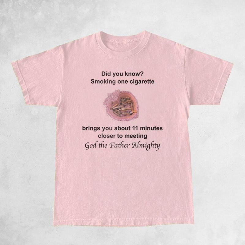 Smoking Cigarette Women Funny Meme TShirt Cute God Christian T Shirt Grunge Fashion Graphic Tees Unisex Faith Religious Clothes 4XL
Smoking Cigarette Women Funny Meme TShirt Cute God Christian T Shirt Grunge Fashion Graphic Tees Unisex Faith Religious Clothes 4XL