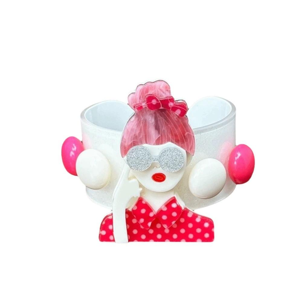 Unique Girl Motifs Bracelet Lady Figure Acrylic Circular Patchwork Hand Chain European and American Cartoon
Unique Girl Motifs Bracelet Lady Figure Acrylic Circular Patchwork Hand Chain European and American Cartoon