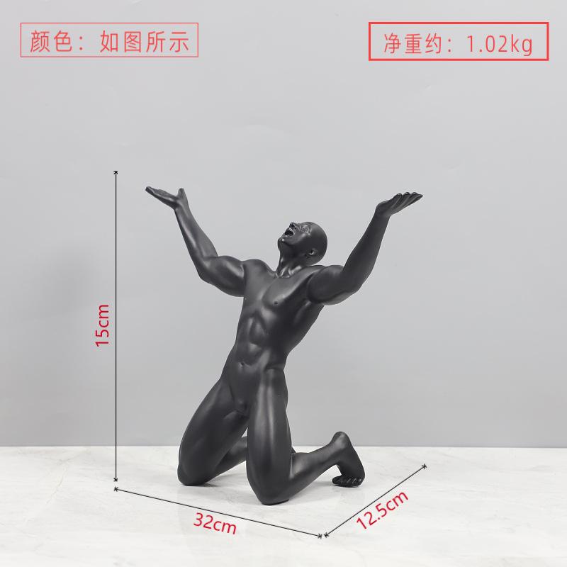 European Resin Human Statue Crafts Blessing Prayer Character Art Sculpture Ornaments Office Black and White Ornaments Home Decor
European Resin Human Statue Crafts Blessing Prayer Character Art Sculpture Ornaments Office Black and White Ornaments Home Decor
