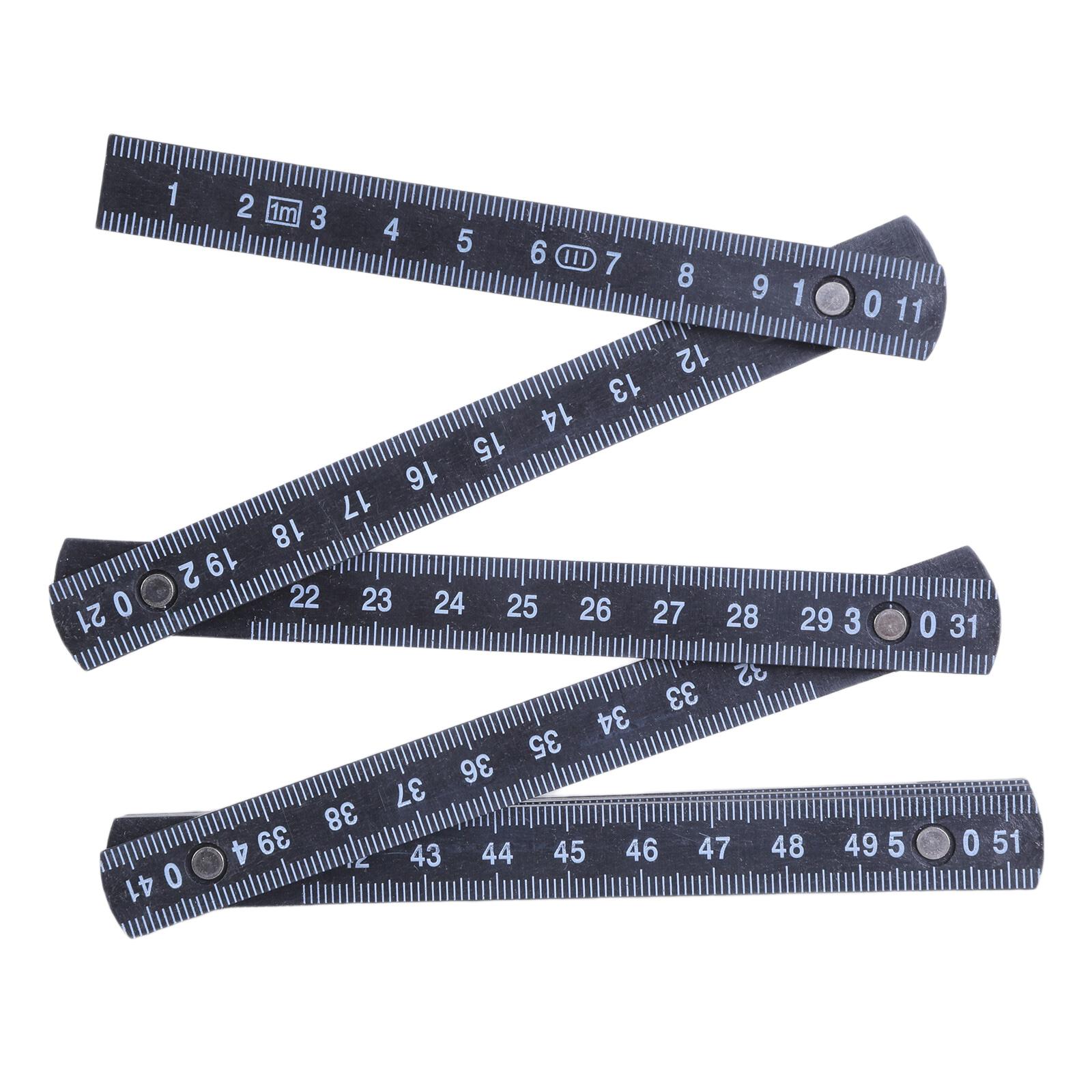1meter Plastic Foldable Ruler with Easy to Read Printed Scale Measuring Too Upgrades for Construction & Educational Setting чёрный
1meter Plastic Foldable Ruler with Easy to Read Printed Scale Measuring Too Upgrades for Construction & Educational Setting чёрный