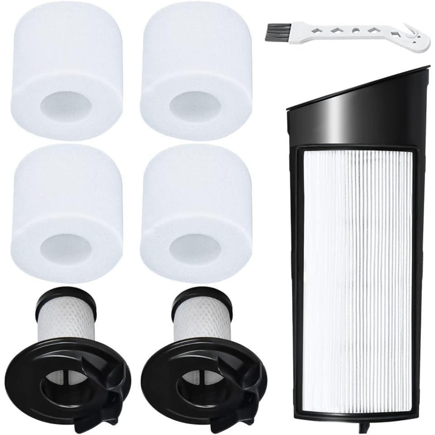 8PCS Replacement Filters Kit for Shark ICZ362H / IC160 / IC162, 1x Long Filter Screen Powered Lift-Away Cordless Vacuum Cleaners Parts Accessory Sets 8-Pack чорний
8PCS Replacement Filters Kit for Shark ICZ362H / IC160 / IC162, 1x Long Filter Screen Powered Lift-Away Cordless Vacuum Cleaners Parts Accessory Sets 8-Pack чорний