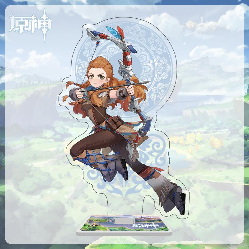 Акриловая большая стойка высотой 16 см с персонажами из Мондштадта, Ли Юэ и Инадзума из Genshin Impact 16cm
Акриловая большая стойка высотой 16 см с персонажами из Мондштадта, Ли Юэ и Инадзума из Genshin Impact 16cm