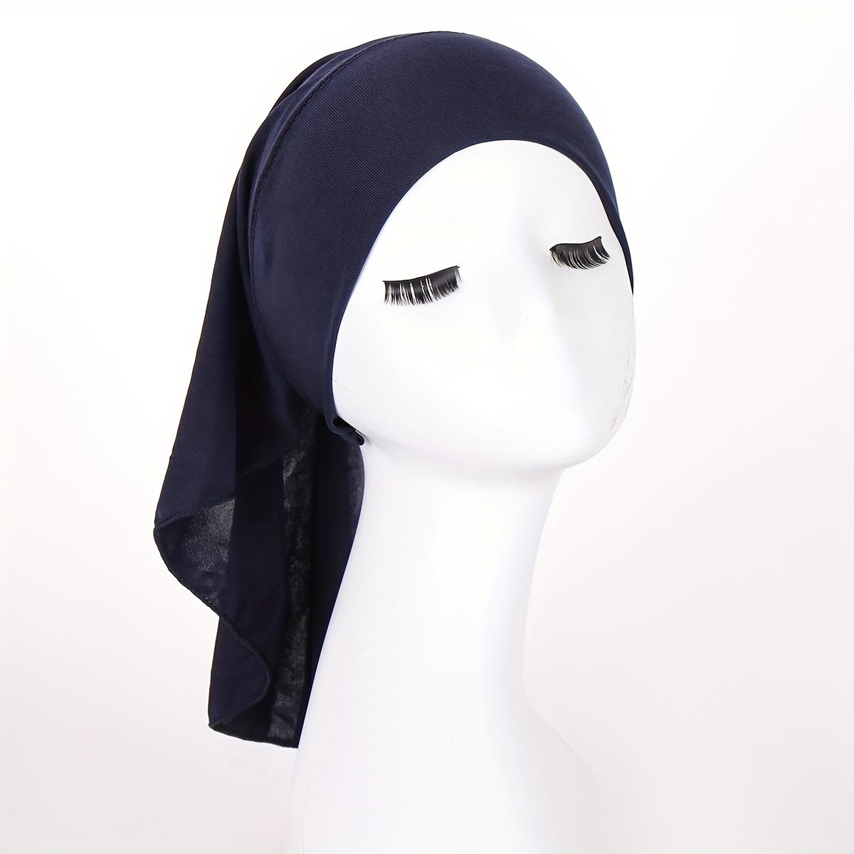 Solid Color Inner Hijab Hat Elastic Turban Causal Head Wraps Ramadan Muslim Fashion Headscarf Bandana For Women
Solid Color Inner Hijab Hat Elastic Turban Causal Head Wraps Ramadan Muslim Fashion Headscarf Bandana For Women