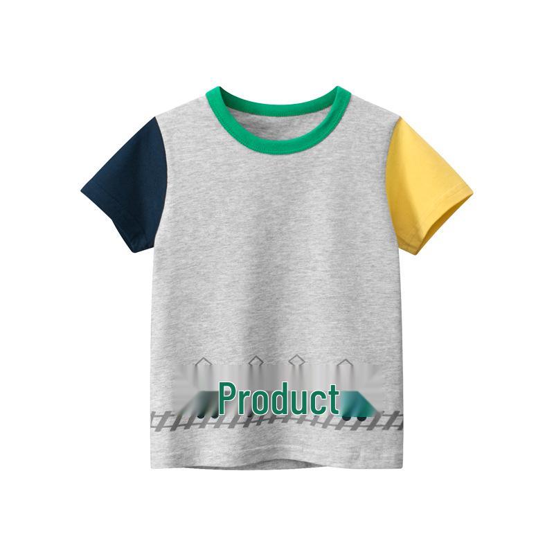 27kids Korean Style Boys Train Pattern Summer T-Shirt - New 2025 Short Sleeve Collection 130 cm
27kids Korean Style Boys Train Pattern Summer T-Shirt - New 2025 Short Sleeve Collection 130 cm