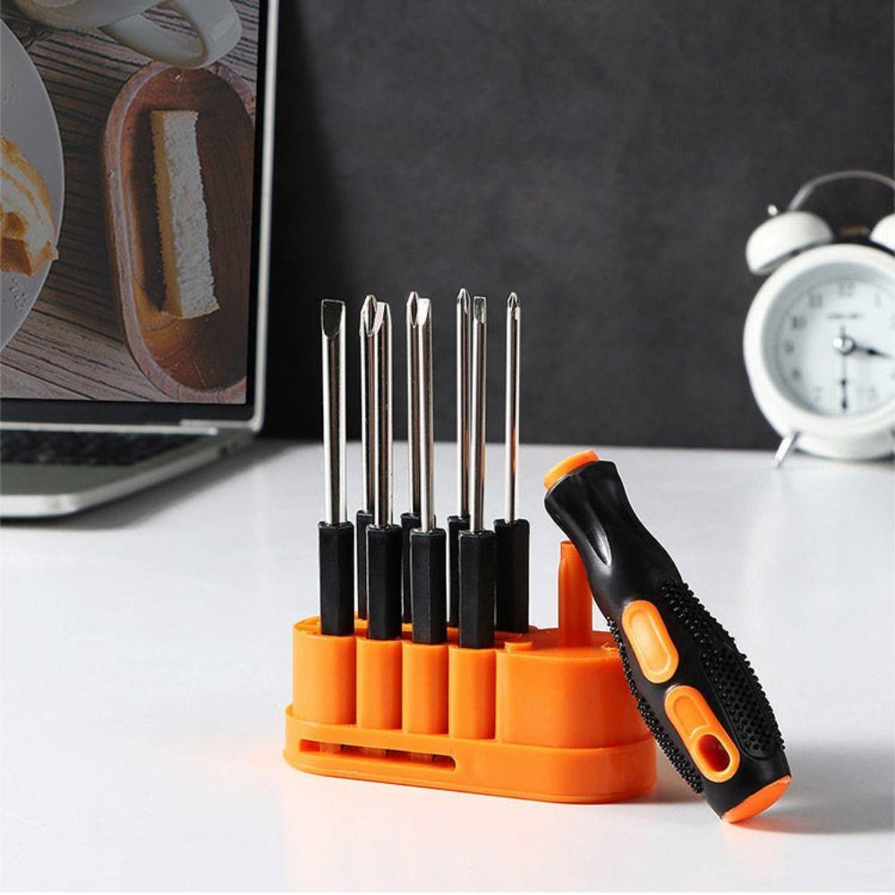 Durable 8-in-1 Screw Combination Set High Hardness Screwdriver Bit Holder Computer Watches Repair помаранчевий
Durable 8-in-1 Screw Combination Set High Hardness Screwdriver Bit Holder Computer Watches Repair помаранчевий