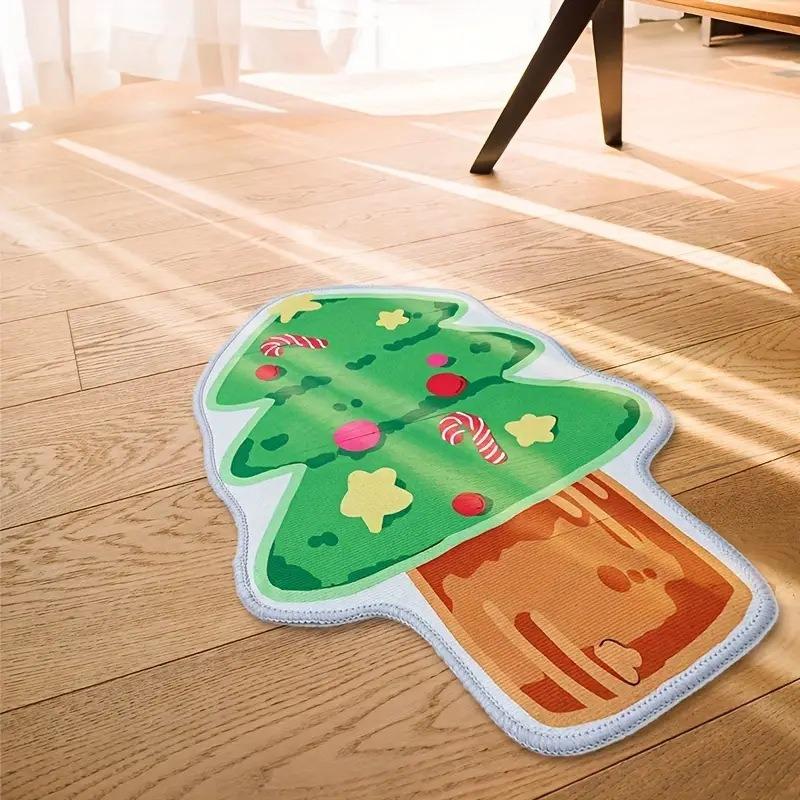 VIKAMA Christmas Faux Cashmere Rug Cartoon Shaped Christmas Snowman Bedroom Carpet Entryway Doormat Winter Home Decor 40x60cm 16x24inch
VIKAMA Christmas Faux Cashmere Rug Cartoon Shaped Christmas Snowman Bedroom Carpet Entryway Doormat Winter Home Decor 40x60cm 16x24inch