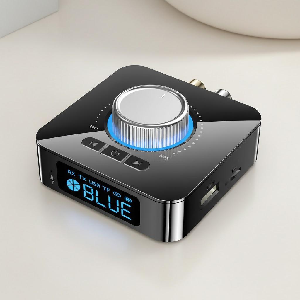 Digital Bluetooth 5.0 Audio Receiver Transmitter 2-in-1 AUX Adapter Converter for Home Stereo System чорний
Digital Bluetooth 5.0 Audio Receiver Transmitter 2-in-1 AUX Adapter Converter for Home Stereo System чорний