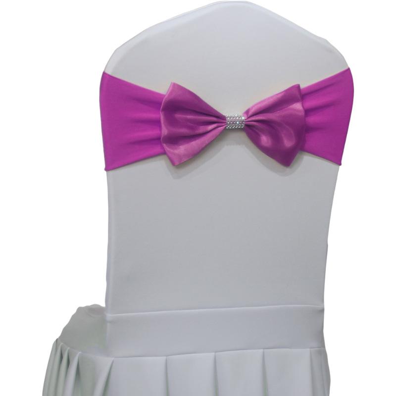 Spandex Wedding Chair Knot Stretch Sashes Bands With Glittering Diamond Buckle Bows Ties Party Banquet Chair Cover Decoration
Spandex Wedding Chair Knot Stretch Sashes Bands With Glittering Diamond Buckle Bows Ties Party Banquet Chair Cover Decoration