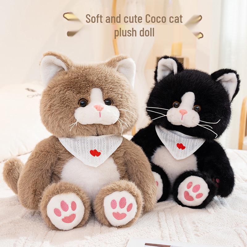 Cross-border Cozy Kitten Plush - Cute Coco Cat Doll, Perfect Comforting Gift for Girlfriend s Birthday 25cm, 0.215kg коричневый
Cross-border Cozy Kitten Plush - Cute Coco Cat Doll, Perfect Comforting Gift for Girlfriend s Birthday 25cm, 0.215kg коричневый