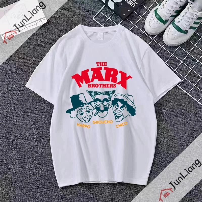 Футболка Marx Brothers с рисунком из мультфильма, повседневная, забавная, эстетичная, с принтом сорочки, летняя одежда унисекс, одежда унисекс
Футболка Marx Brothers с рисунком из мультфильма, повседневная, забавная, эстетичная, с принтом сорочки, летняя одежда унисекс, одежда унисекс