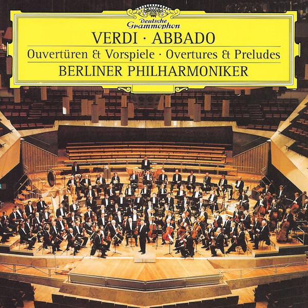 CD GIUSEPPE VERDI,CLAUDIO ABBADO; BERL - Overtures & Preludes 2894576272 Deutsche Grammo 1997 US Classical Used
CD GIUSEPPE VERDI,CLAUDIO ABBADO; BERL - Overtures & Preludes 2894576272 Deutsche Grammo 1997 US Classical Used