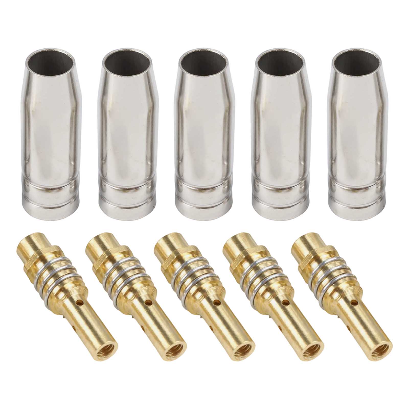 Comprehensive 25PCS Welding Torch Accessory Kit for 15AK and For MB15 Includes Various Nozzles Holders and Insulators for Use China Mainland
Comprehensive 25PCS Welding Torch Accessory Kit for 15AK and For MB15 Includes Various Nozzles Holders and Insulators for Use China Mainland