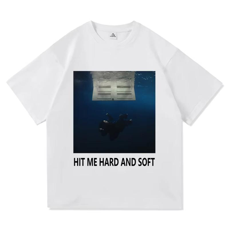 Hit Me Hard and Soft Album T Shirt Fashion Men/Women Harajuku Lunch T-Shirt Unisex High Quality Vintage Cotton Tees Shirts 2XL
Hit Me Hard and Soft Album T Shirt Fashion Men/Women Harajuku Lunch T-Shirt Unisex High Quality Vintage Cotton Tees Shirts 2XL
