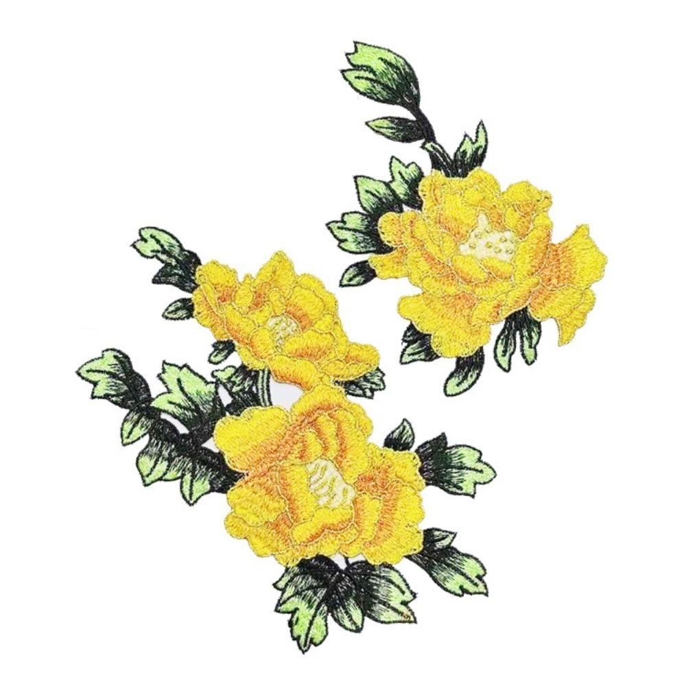 Fashion Elegant Peony Embroidery Patch Floral Embroidery DIY Floral Applique Sewing Accessories жовтий
Fashion Elegant Peony Embroidery Patch Floral Embroidery DIY Floral Applique Sewing Accessories жовтий