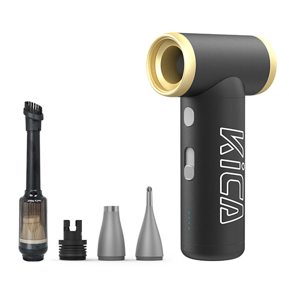 FeiyuTech KiCA Jet Fan 2S Vacuum Air Electric Air Duster with Brushed Vacuum Nozzle 3 Powerful Motor Simultaneous Suction and Sliding Air Speed USB чёрный
FeiyuTech KiCA Jet Fan 2S Vacuum Air Electric Air Duster with Brushed Vacuum Nozzle 3 Powerful Motor Simultaneous Suction and Sliding Air Speed USB чёрный