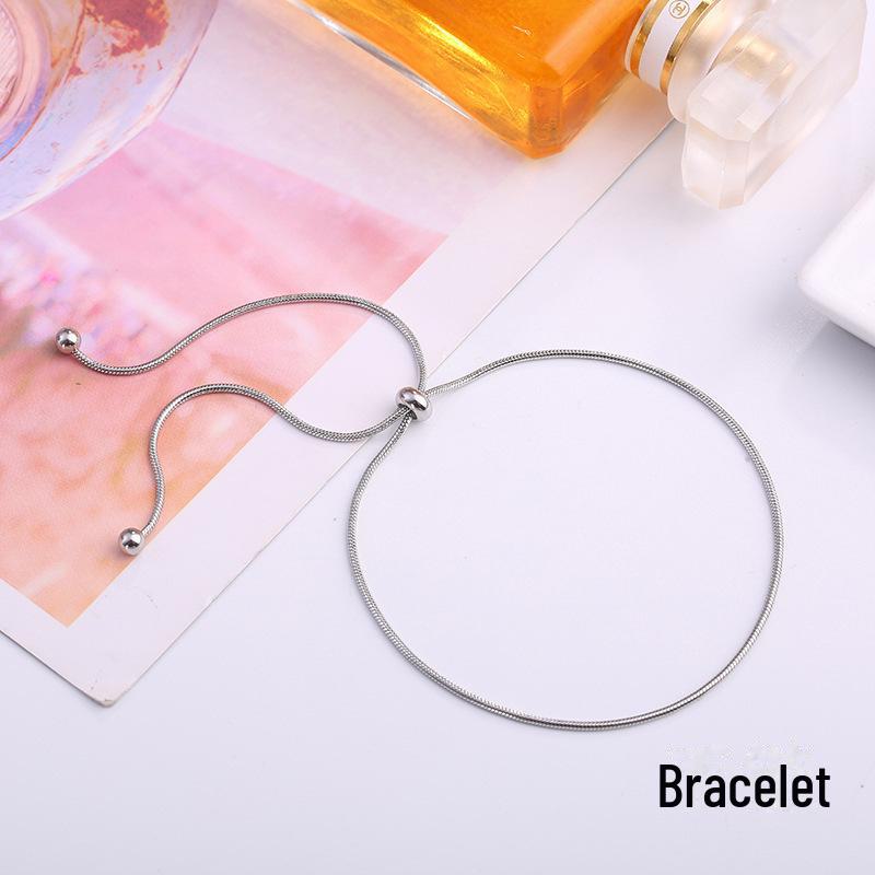 Корейский растягивающийся браслет из змеиной кости: Модная серия регулируемых лесов для студентов и подруг KA00263 белый
Корейский растягивающийся браслет из змеиной кости: Модная серия регулируемых лесов для студентов и подруг KA00263 белый