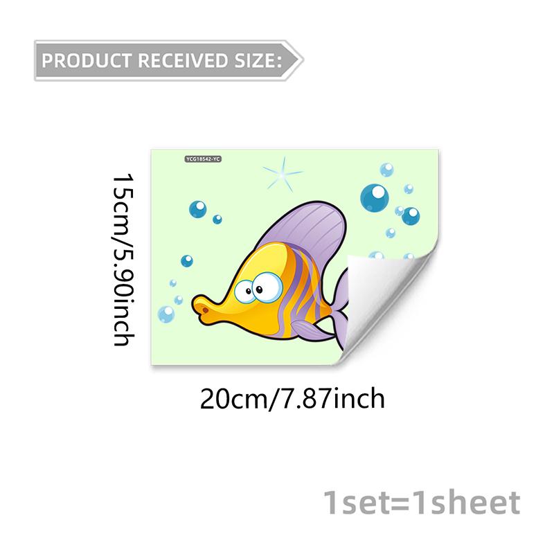 Glow-In-The-Dark Fish Toilet Stickers Luminous Wall Windows Car Stickers Self-Adhesive Removable PVC Decals Home Decor
Glow-In-The-Dark Fish Toilet Stickers Luminous Wall Windows Car Stickers Self-Adhesive Removable PVC Decals Home Decor