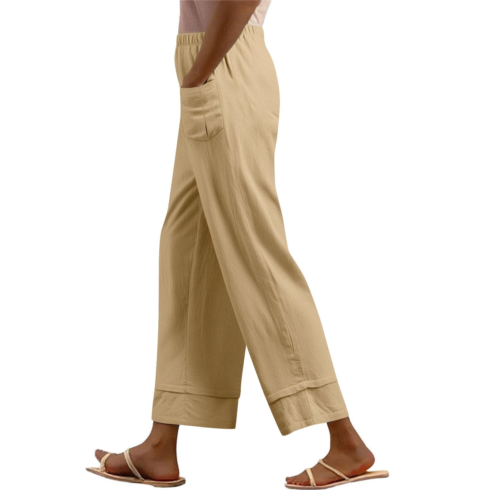 Women s Loose And Comfortable Casual Fashion Color Pocketed Pants XL хакі
Women s Loose And Comfortable Casual Fashion Color Pocketed Pants XL хакі