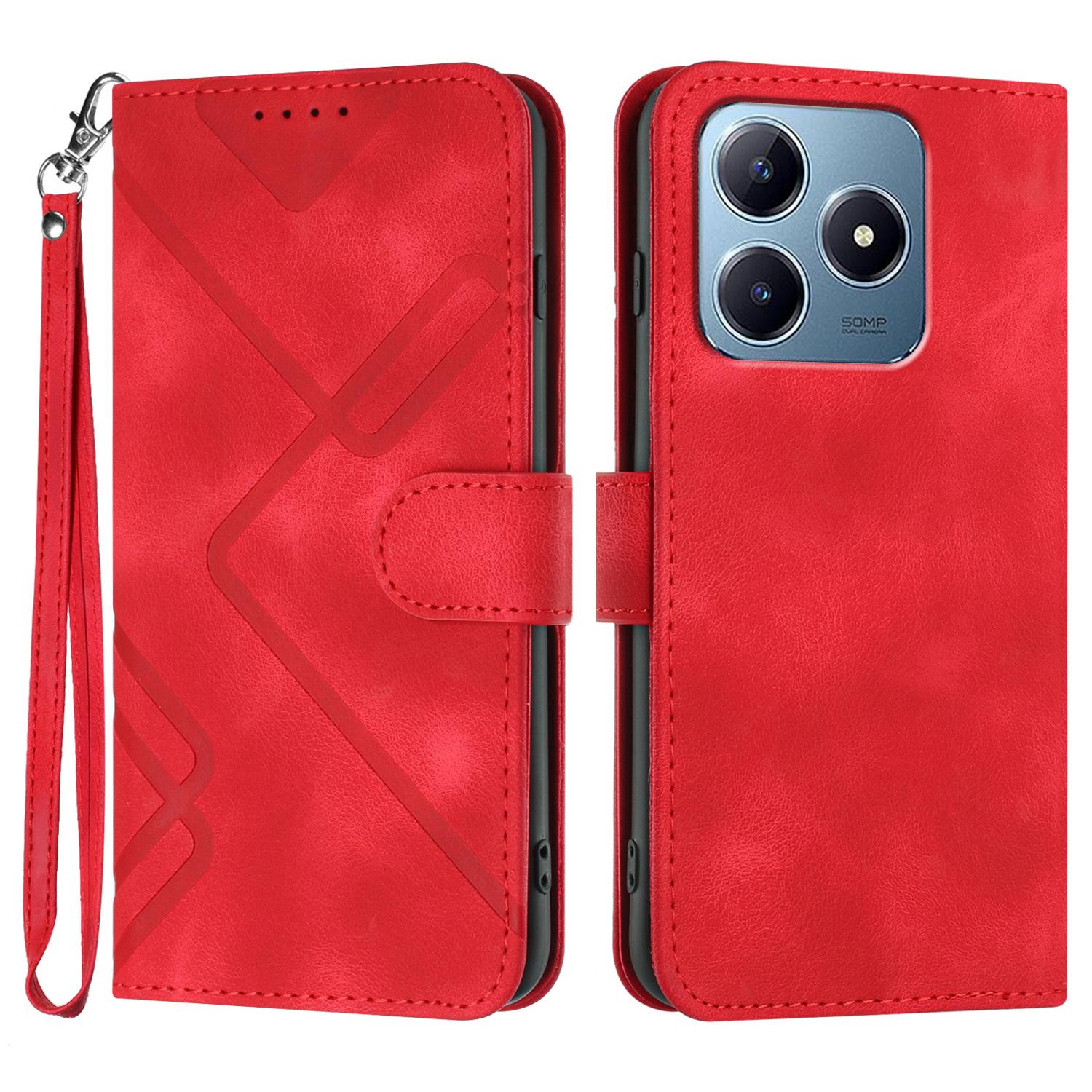 YX0040 For Realme Note 60x 4G/C63 4G/C61 4G Case Leather Phone Cover Geometry Pattern Red
YX0040 For Realme Note 60x 4G/C63 4G/C61 4G Case Leather Phone Cover Geometry Pattern Red