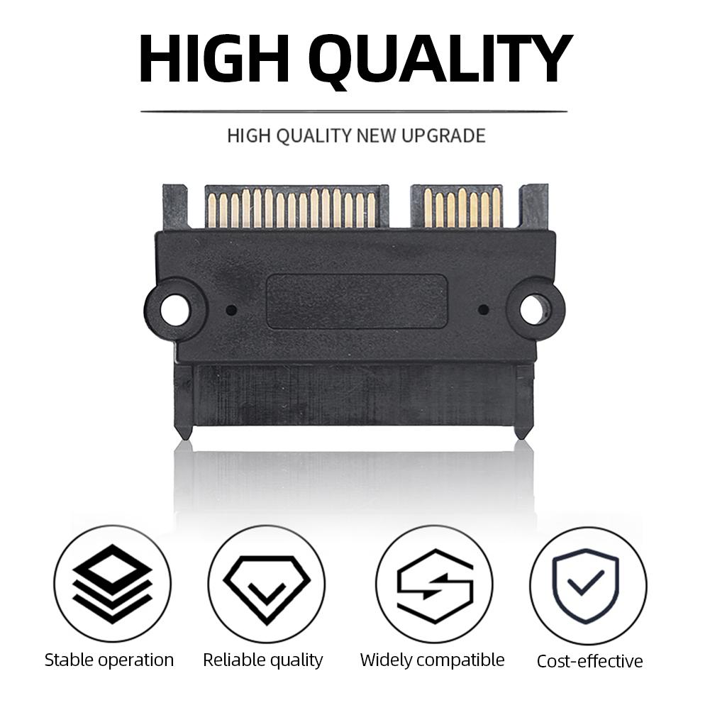 1/3/5 Pcs SATA Male To Female Power Data Converter 22Pin 7+15 Male To Female Power Data Adapter SATA To SATA Adapter
1/3/5 Pcs SATA Male To Female Power Data Converter 22Pin 7+15 Male To Female Power Data Adapter SATA To SATA Adapter