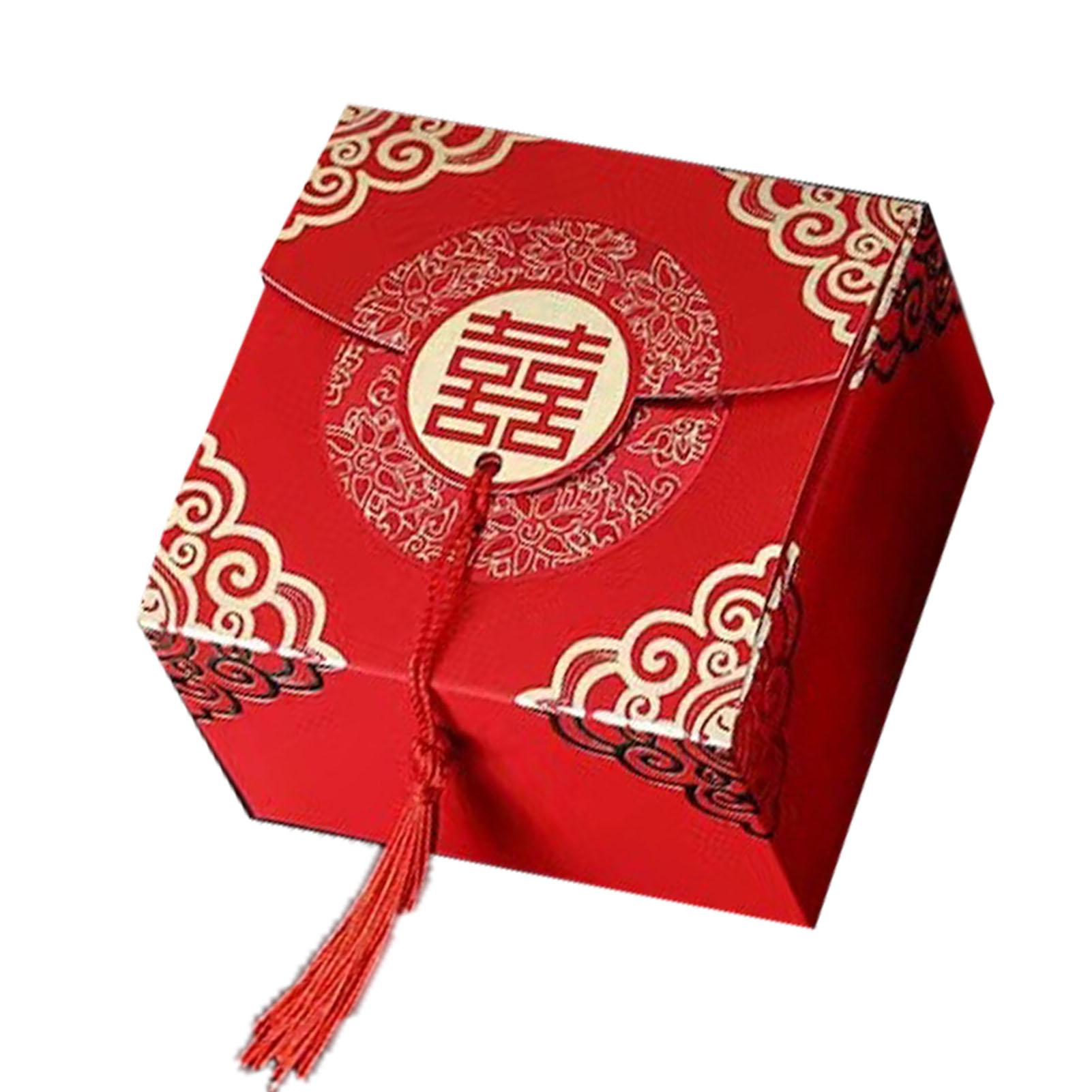 Chinese Style Candy Box Spacious Space Handheld Design Rugged Versatile Chinese Xi Candy Box for Wedding Celebration Type 2
Chinese Style Candy Box Spacious Space Handheld Design Rugged Versatile Chinese Xi Candy Box for Wedding Celebration Type 2